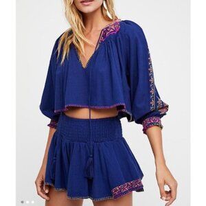 Free People Cherry Bomb Set - Blue Depths Combo - Size M